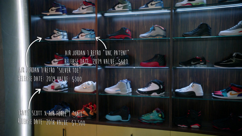 Nike Men's Shoe Collection of Reid Scott as Griffin in Black-ish S08E07 Sneakers by the Dozen (4)