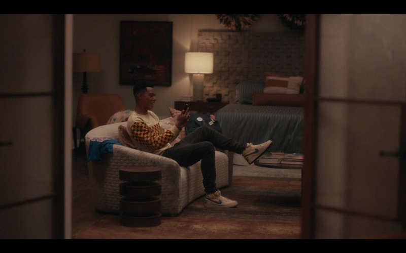Nike Men's Sneakers Worn by Jabari Banks as Will Smith in Bel-Air S01E04 Canvass (3)