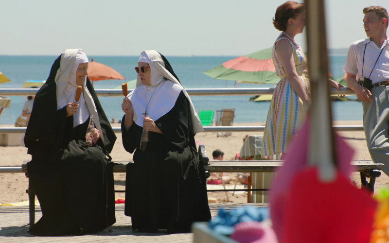 Pepsi Cola Drinks Enjoyed by Nuns in The Marvelous Mrs. Maisel S04E01 Rumble on the Wonder Wheel (2022)