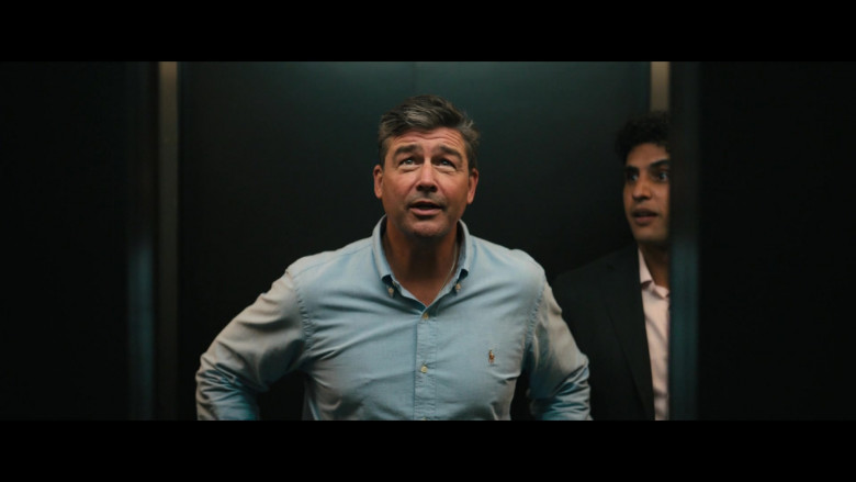 Ralph Lauren Men's Shirt Worn by Kyle Chandler as Bill Gurley in Super Pumped The Battle For Uber S01E01 Grow or Die (2022)