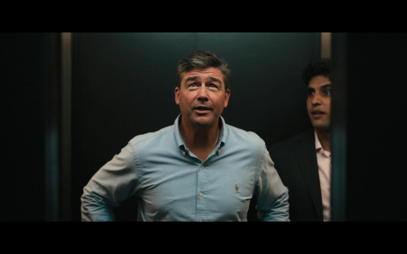 Ralph Lauren Men’s Shirt Worn by Kyle Chandler as Bill Gurley in Super Pumped The Battle For Uber S01E01 Grow or Die (2022)