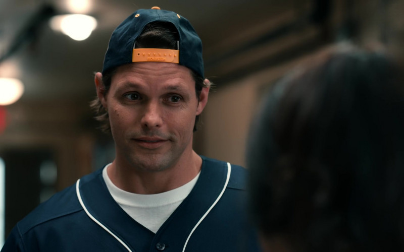 Richardson Sports Cap of Justin Bruening as Cal Maddox in Sweet Magnolias S02E02 So Much to Say (2022)