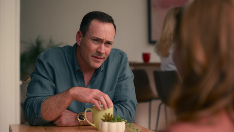 Rolex Men’s Watch of Chris Klein as Bill Townsend in Sweet Magnolias S02E05 Great Expectations (2022)