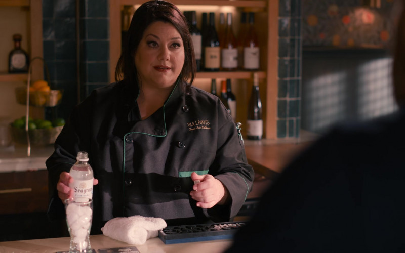 Seagram’s Club Soda Bottle Held by Brooke Elliott as Dana Sue Sullivan in Sweet Magnolias S02E08 The Rules of the Game (2022)