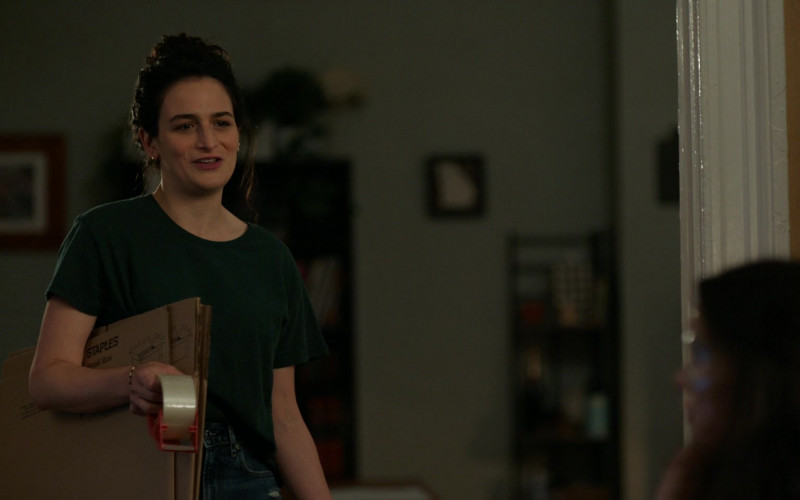 Staples Storage Boxes Used by Jenny Slate as Emma in I Want You Back (2022)
