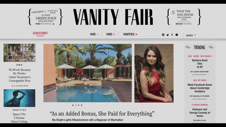 Vanity Fair in Inventing Anna S01E07 Cash on Delivery (1)