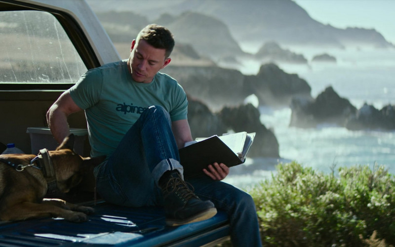 Alpinestars T-Shirt of Channing Tatum as Jackson Briggs in Dog 2022 Movie (1)