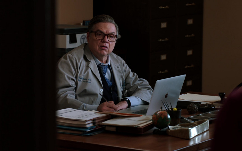 Apple MacBook Laptop Used by Actor Oliver Platt as Daniel Charles in Chicago Med S07E14 All the Things That Could Have Been (2022)