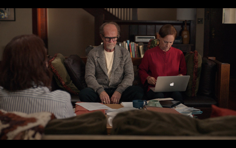Apple MacBook Laptop Used by Laurie Metcalf as Phyllis Gardner in The Dropout S01E06 Iron Sisters (2022)