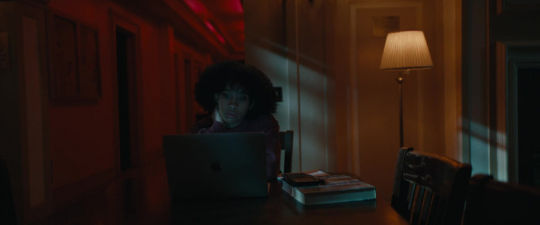 Apple MacBook Laptop of Zoe Renee as Jasmine Moore in Master (2022)