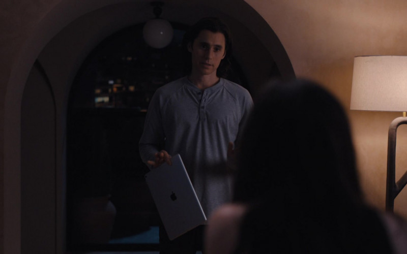 Apple iPad Tablet of Jared Leto as Adam Neumann in WeCrashed S01E04 4.4 (2022)