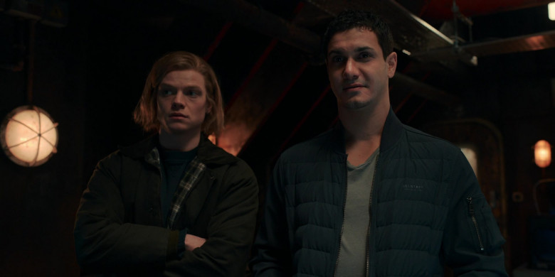 Belstaff Men's Jacket of Elyes Gabel as Sean Tilson in Suspicion S01E06 Be the Gray Man (2022)