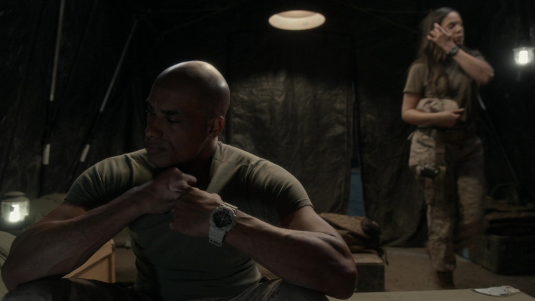 Casio G-Shock Men’s Wrist Watch in Station 19 S05E13 Cold Blue Steel and Sweet Fire (2022)