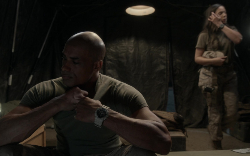 Casio G-Shock Men’s Wrist Watch in Station 19 S05E13 Cold Blue Steel and Sweet Fire (2022)
