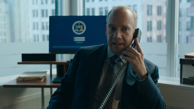 Cisco Phone of Paul Giamatti as Chuck Rhoades in Billions S06E09 Hindenburg (2)