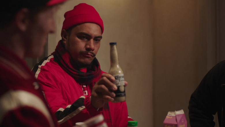 Corona Extra Bottle Held by Actor in Young Rock S02E02 Seven Bucks (2022)