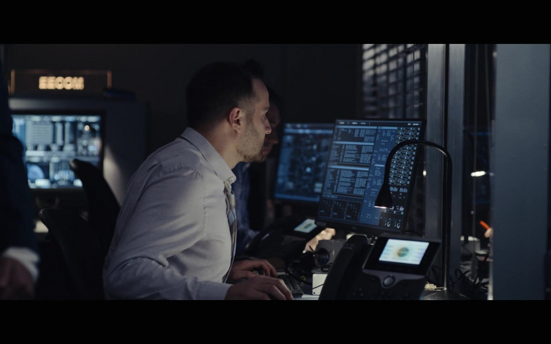 Dell Monitor and Cisco Phone in Moonfall (2022)