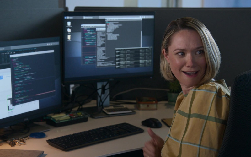 Dell Monitors in Good Trouble S04E03 Meet the New Boss (1)