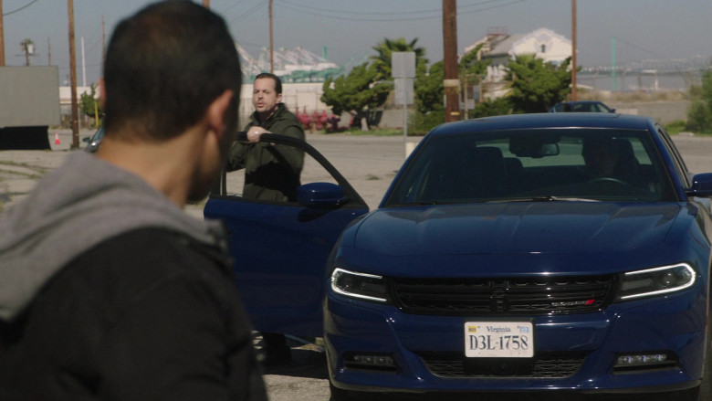 Dodge Charger Blue Car in NCIS S19E15 Thick as Thieves (3)