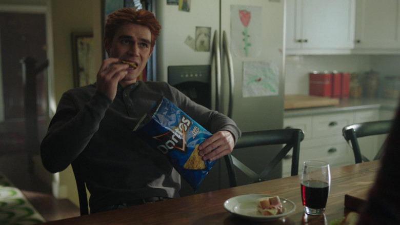 Doritos Chips Enjoyed by K.J. Apa as Archie Andrews in Riverdale S06E07 Chapter One Hundred and Two Death at a Funeral (2022)