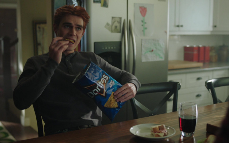 Doritos Chips Enjoyed by K.J. Apa as Archie Andrews in Riverdale S06E07 Chapter One Hundred and Two Death at a Funeral (2022)