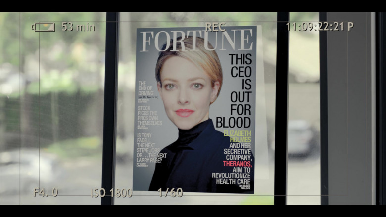 Fortune Magazine in The Dropout S01E01 I'm in a Hurry (2022)