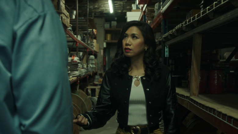 Givenchy Women's Jacket of Liza Lapira as Melody ‘Mel' Bayani in The Equalizer S02E11 Chinatown (1)
