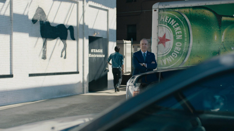 Heineken Beer Truck in Billions S06E07 Napoleon's Hat (2022)