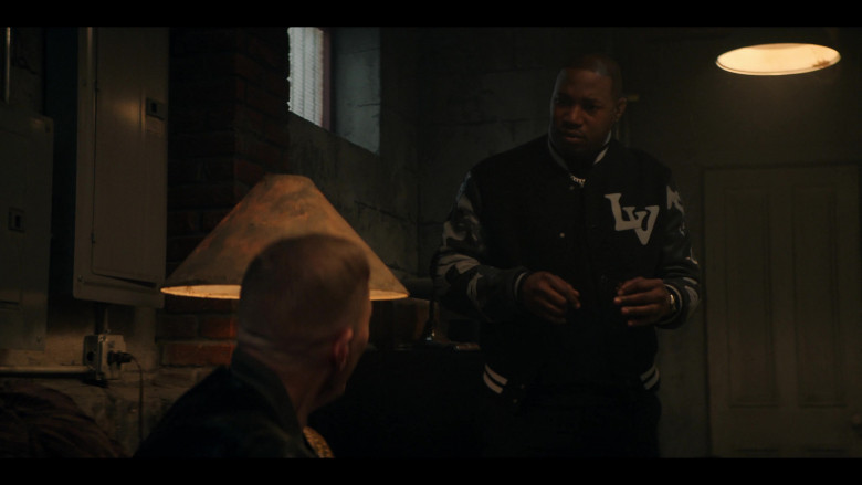 Louis Vuitton Men's Camo Print Jacket in Power Book IV Force S01E06 This Is Who We Are (1)