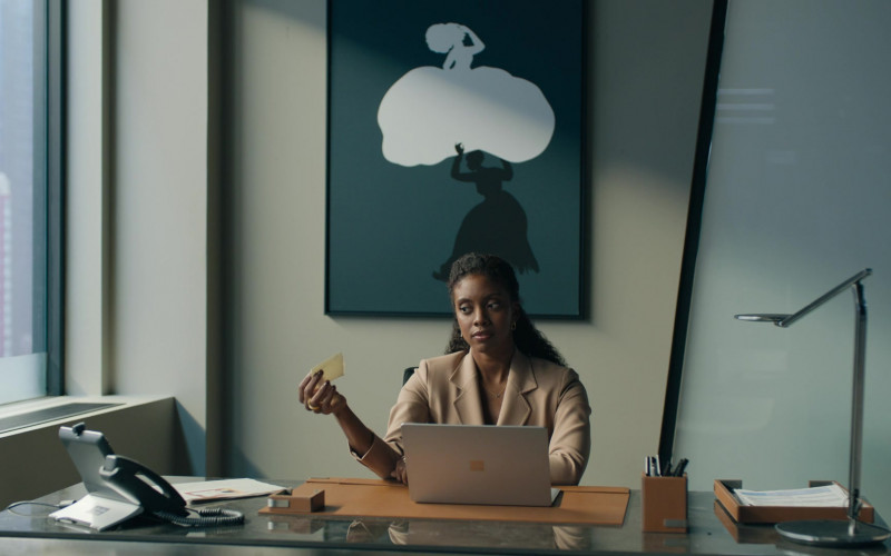 Microsoft Surface Laptop Used by Condola Rashad as Kate Sacker in Billions S06E10 Johnny Favorite (2)