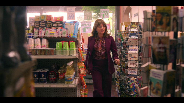 Morton Salt, Hershey’s Syrup, Karo Corn Syrup, Wesson Oil in Minx S01E06 Mary had a little hysterectomy (2022)