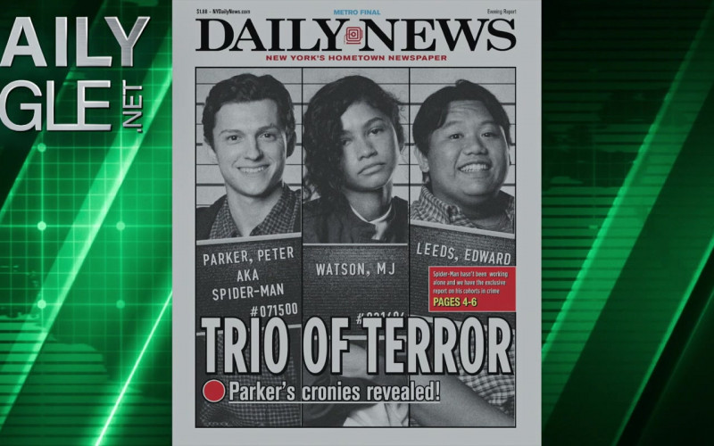 New York Daily News Newspaper in Spider-Man No Way Home (2021)