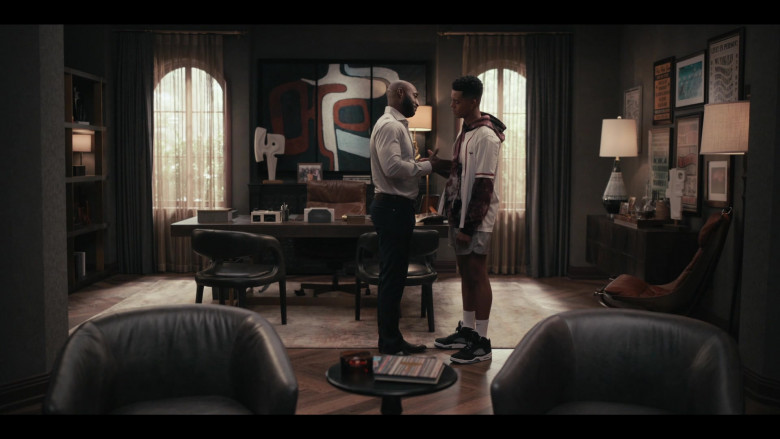Nike AJ V Hi Shoes and Nike Socks of Jabari Banks as Will Smith in Bel-Air S01E06 The Strength to Smile (1)