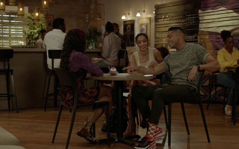 Nike Air Max Sneakers Worn by Michael Evans Behling as Jordan Baker in All American S04E11 Liberation (2)
