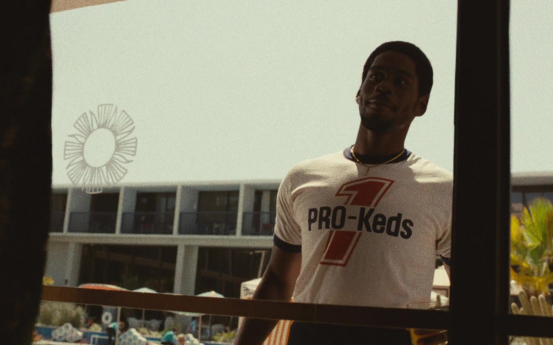 PRO-Keds T-Shirt Worn by Quincy Isaiah as Magic Johnson in Winning Time: The Rise of the Lakers Dynasty S01E04 "Who The F**k Is Jack Mckinney" (2022)