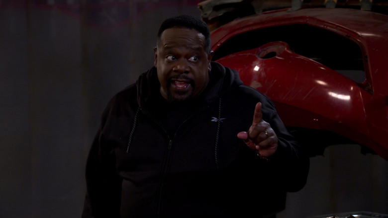 Reebok Men's Hoodie of Cedric the Entertainer as Calvin in The Neighborhood S04E13 Welcome to the Stakeout (2022)