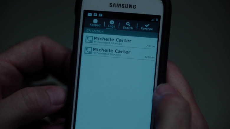 Samsung Galaxy Smartphone in The Girl from Plainville S01E01 Star-Crossed Lovers and Things Like That (2)