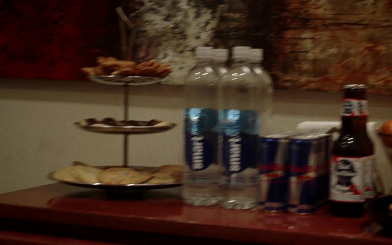 Smartwater Water, Red Bull Energy Drinks and Pabst Beer in Studio 666 (2022)