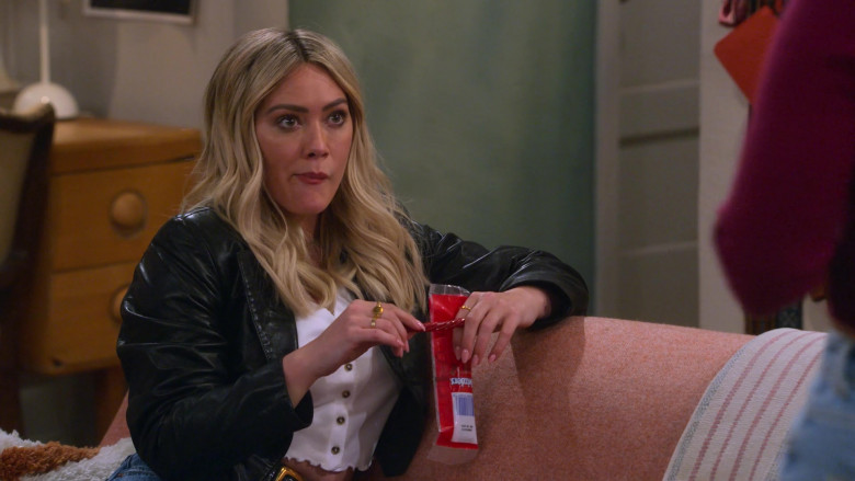 TWIZZLERS Twists Strawberry Flavored Chewy Candy Enjoyed by Hilary Duff as Sophie in How I Met Your Father S01E09 (