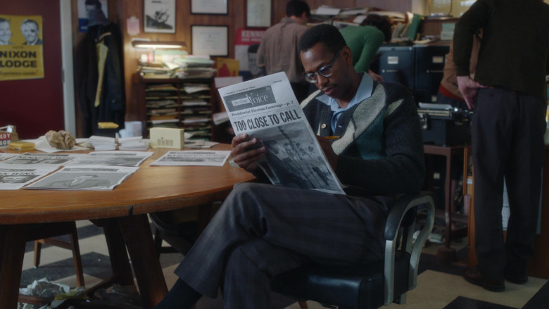 The Village Voice Newspaper in The Marvelous Mrs. Maisel S04E08 How Do You Get to Carnegie Hall (2022)