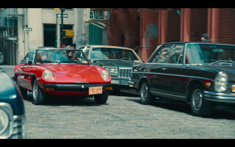 Alfa Romeo Red Convertible Red Car in Russian Doll S02E02 Coney Island Baby (2022)