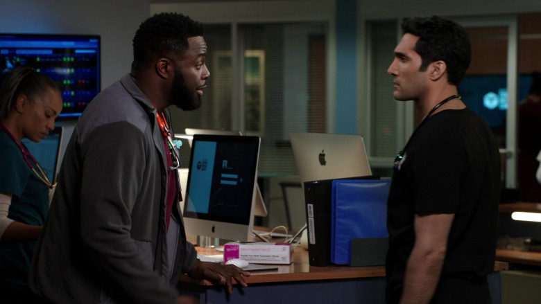 Apple iMac Computers in Chicago Med S07E18 Judge Not, for You Will Be Judged (2)