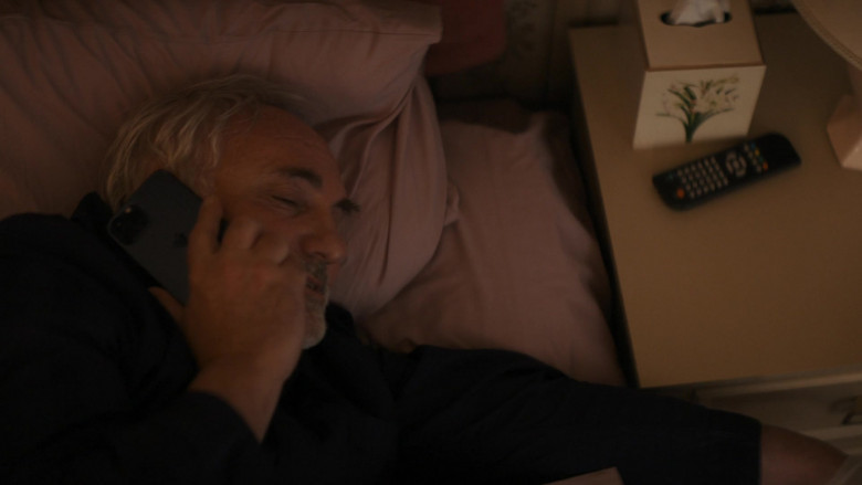 Apple iPhone Smartphone of Kim Bodnia as Konstantin in Killing Eve S04E07 Making Dead Thing Look Nice (2022)