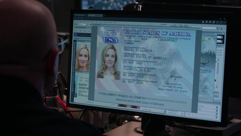 Asus Monitor in Chicago P.D. S09E19 Fool’s Gold (1)