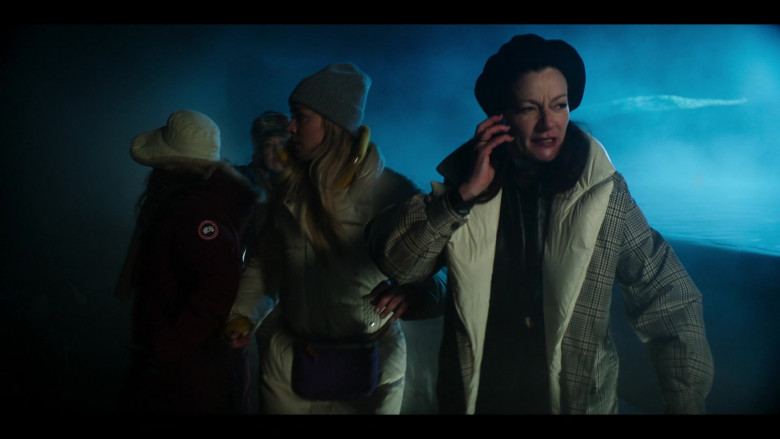 Canada Goose Women's Jacket in The Flight Attendant S02E04 Blue Sincerely Reunion (1)