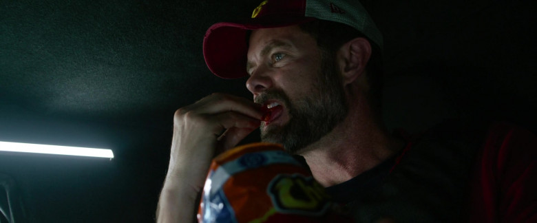 Cheetos Snack Enjoyed by Garret Dillahunt as Captain Monroe in Ambulance 2022 Movie (1)