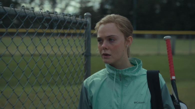 Columbia Women's Jacket Worn by Elle Fanning as Michelle Carter in The Girl from Plainville S01E04 Can't Fight This Feeling