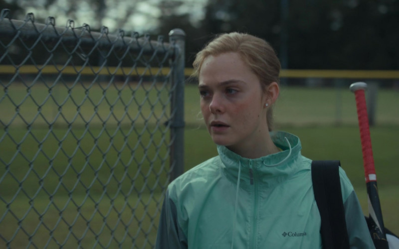 Columbia Women’s Jacket Worn by Elle Fanning as Michelle Carter in The Girl from Plainville S01E04 Can’t Fight This Feeling