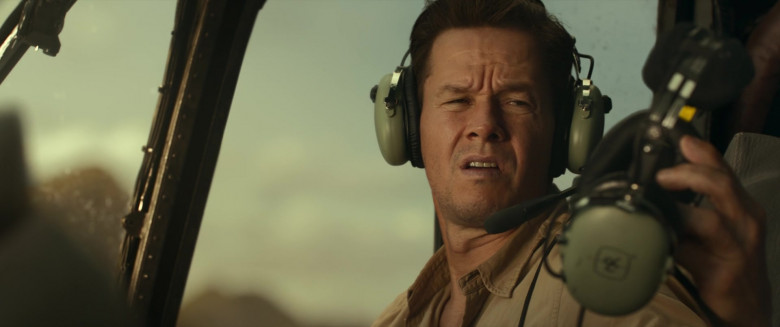 David Clark Aviation Headset of Mark Wahlberg as Victor Sullivan in Uncharted 2022 Movie (2)