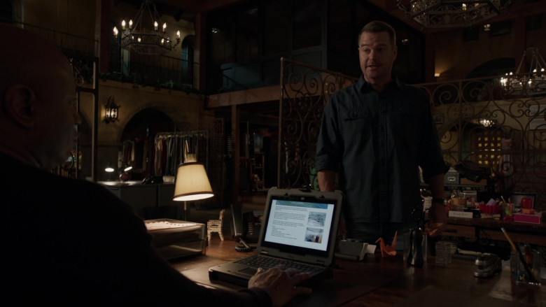 Dell Laptop in NCIS Los Angeles S13E16 MWD (2022)